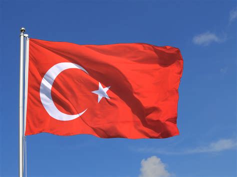 Der staat hatay (1937 bis 1939) verwendete eine flagge, die jener der türkei ähnelte. Große Türkei Flagge - 150 x 250 cm - FlaggenPlatz.de