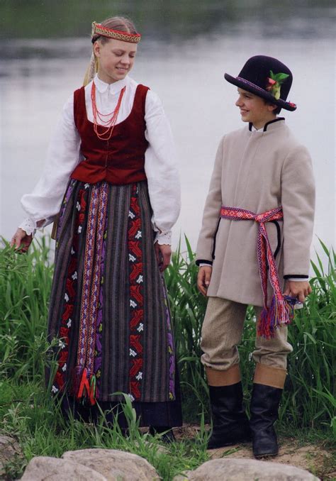 Costumes Of Zanavykija Region Lithuania Lithuanian Clothing Costumes Around The World