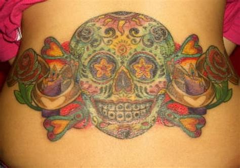 75 Mexican Skull Back Tattoo Design Png  2023
