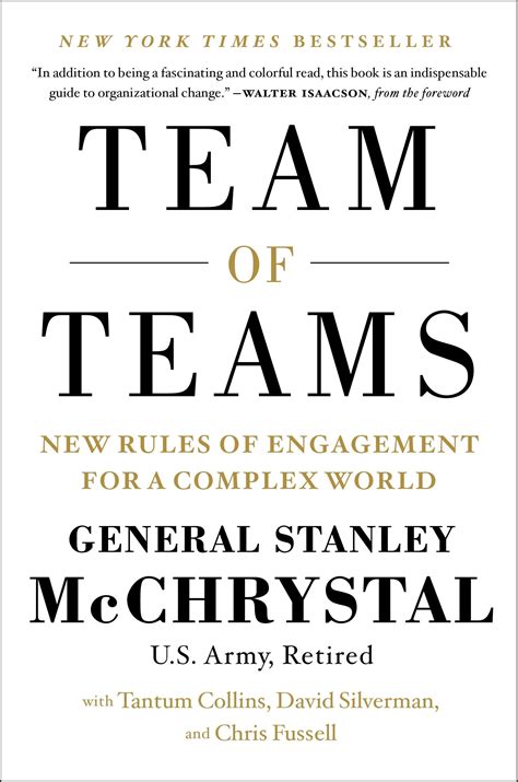 Team Of Teams By General General Stanley Mcchrystaltantum Collins