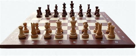Filechess Board With Chess Set In Opening Position 2012 Pd 05