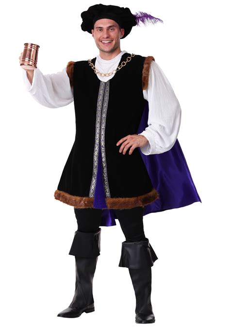 Mens Renaissance Royal And Noblemen Costumes Deluxe Theatrical