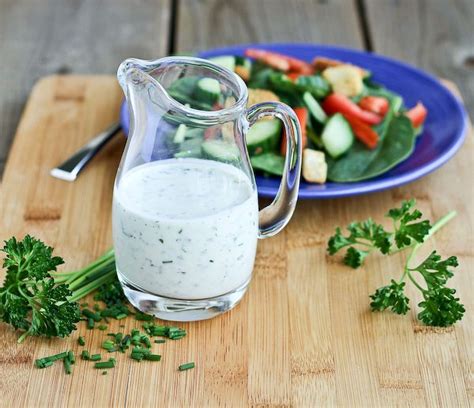 What are some healthy alternatives to ranch dressing? Healthy Ranch Dressing Recipe | Recipe | Healthy ranch ...