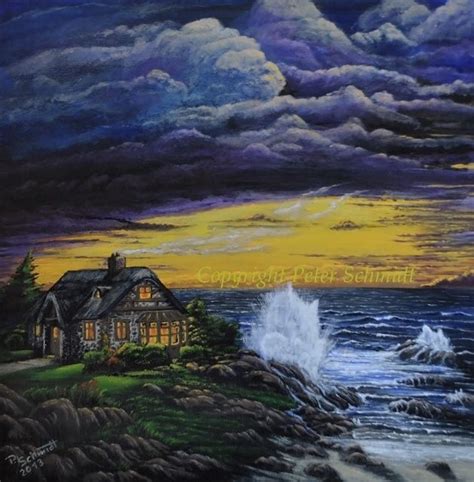 1 year ago 1 year ago. Das Haus am Meer - Strand, Gelb, Stein, Acrylmalerei von ...