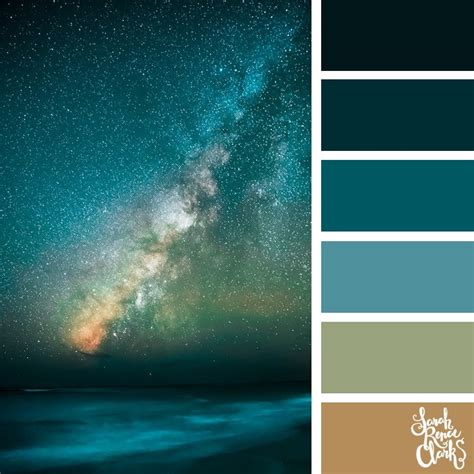 25 Color Palettes Inspired By Spectacular Skies And Pantone Classic Blue