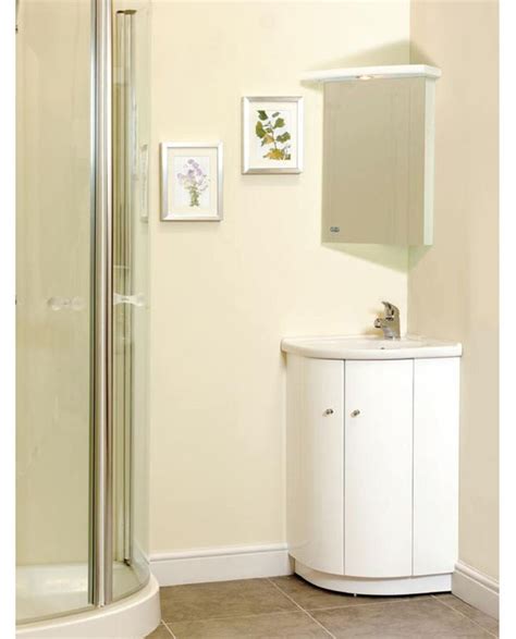 Led Corner Bathroom Cabinet Rispa