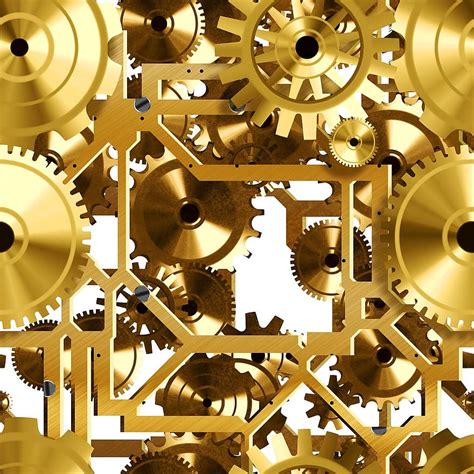 Cogs Gears Tiling Cogwheel Mechanism Industrial Machine Industry