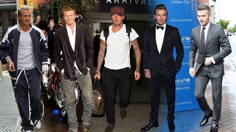 David Beckhams Style Evolution Is Something To Behold Vogue