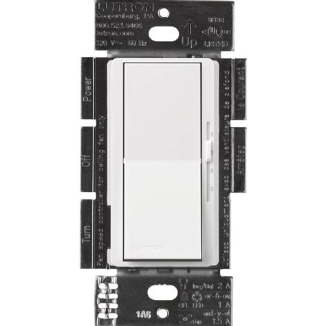 Instead of turning a light on and off and dimming it up and down, it'll turn your ceiling fan on and off and speed it. Lutron Diva Fan Control and Light Switch for LEDs, CFLs ...