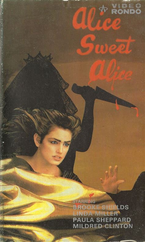 Vhs Nostalgia Photo Alice Sweet Alice Movie Covers