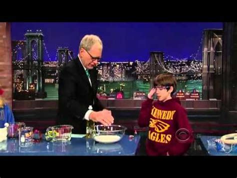 A pictorial and video celebration of history's coolest kids, everything from beatniks to bikers letterman was born in 1947 so he'd be 25'ish in the early 70's. David Letterman Kid Scientist Volume 6 2009 - YouTube