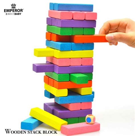 Wooded Stack Block Emperor Baby