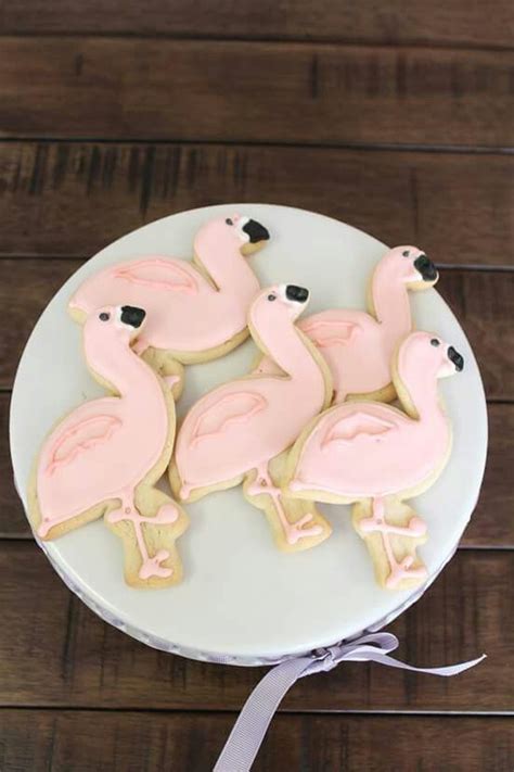 Flamingo Custom Cookies Pink Flamingo Cookies Cakes For Women Halloween Cookies Birthday