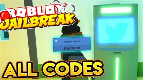 (regular updates on the roblox jailbreak codes 2021: ALL CODES IN JAILBREAK! (ROBLOX JAILBREAK CODES) - YouTube