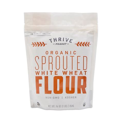 7 best keto flour substitutes · 1. Organic Sprouted White Wheat Flour - Thrive Market