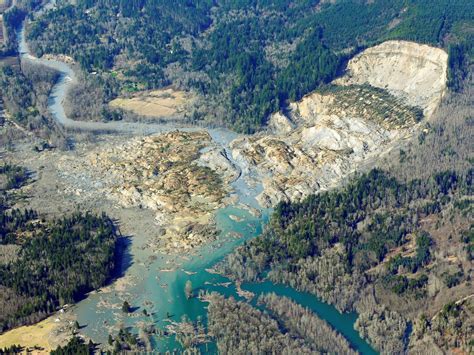Snohomish Mudslide Landslide Nature Natural Disaster Landscape Forest