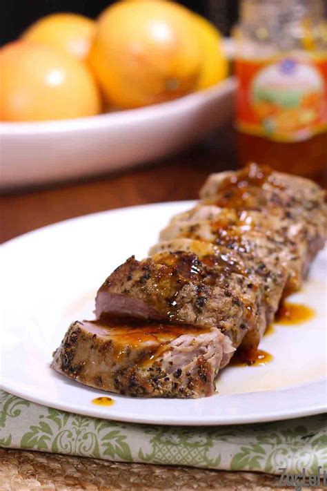 You can really sink your chops into these — they're made spicy and moist with egg whites, evaporated milk, and a lively blend of herbs. Citrus Glazed Pork Tenderloin - ZagLeft | Recipe in 2020 | Pork glaze, Pork, Food