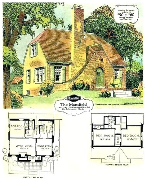 Old English House Plans Ndorclub Cottage Floor Plans Vintage