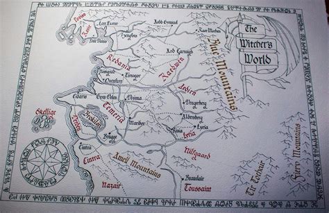 The Witcher 3: Wild Hunt Huge Full World Map Revealed 9F8