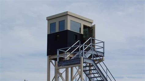 Elevated Security Booth Platforms And Guard Towers Guard Booth