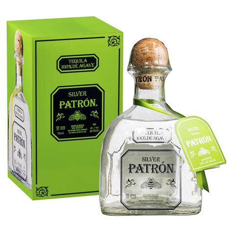 Patron Silver Tequila 750 Ml A1 Liquor