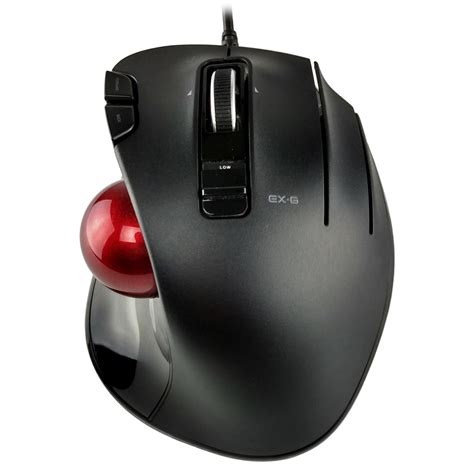 Wired Thumb Operated Trackball Mouse M Xt2urbk G Elecom Us
