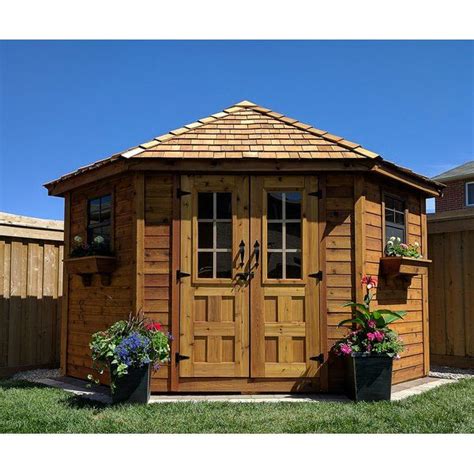 Youll Love The 9 Ft W X 9 Ft D Wooden Storage Shed At Wayfair
