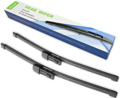 Rear Wiper Blade Aslam Type E H For Volkswagen Golf Rear Windshield Exact Fit Pack