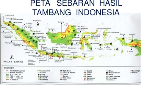 Detail Gambar Peta Persebaran Barang Tambang Di Indonesia Koleksi Nomer