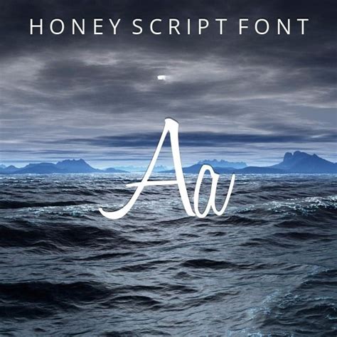 ✔️ customize your own preview on ffonts.net to make sure it`s the right one for your designs. Honey Script Font Download for Free | Script fonts, Script ...