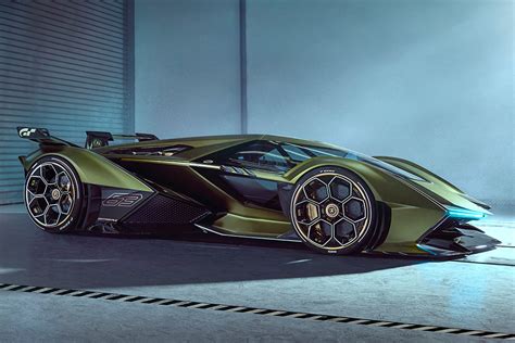 Lambos Vision Gran Turismo Is An 812hp V12 Hypercar From The Future