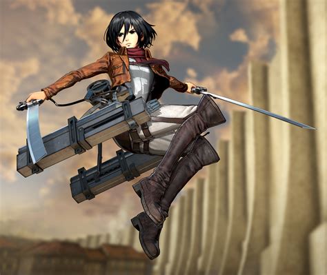 Attack on Titan 2's release date announced, full character ... After her biological mother and father were murdered by bandits, mikasa was rescued by eren.
