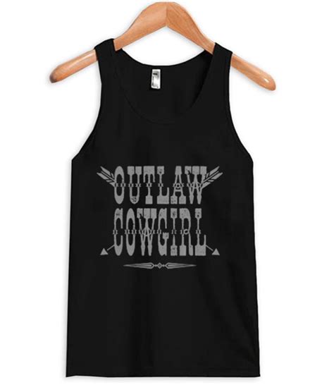 Outlaw Cowgirl Tank Top Clothesmapper