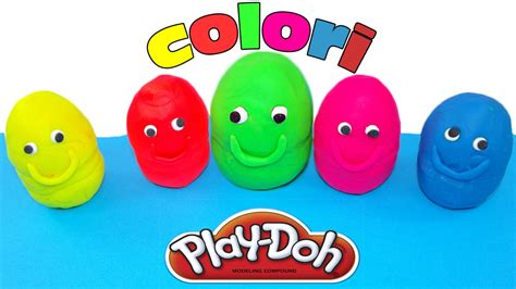 Imparare I Colori Per Bambini Pongo Play Doh Giochi Per Bambini Youtube
