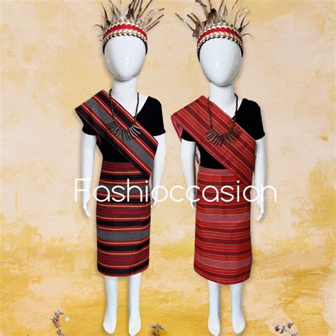 Igorot Native Costume For Female Kids And Adult Shopee Philippines
