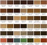 Wood Stain Colors Pictures