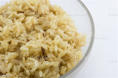 Gaba Rice Or Germinated Brown Rice Are High Quality Rice Stock Photo