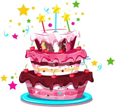 Birthday Cake Png Png Mart