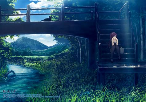 Anime Scenery Wallpaper Wallpapersafari