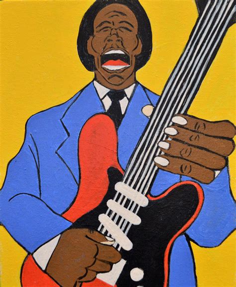 Art Print Digital Download Blues Music African American Art Digital