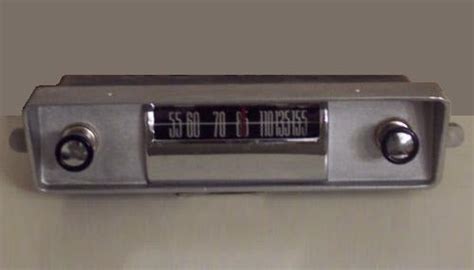 Identifying Vintage Or Antique Car Radios By Image Identifying Vintage