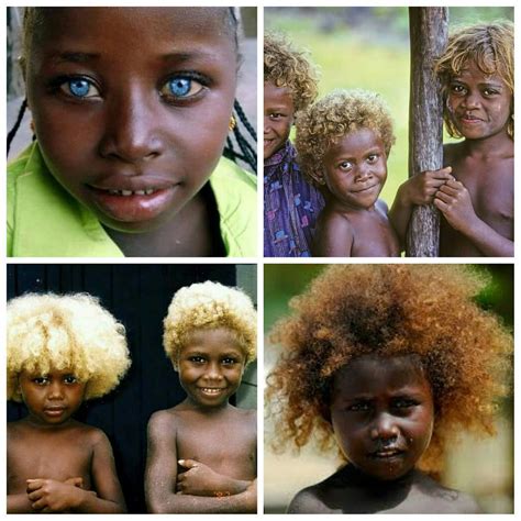 Flawless Kinky Curls The People Of Solomon Islands Known As