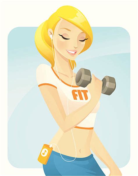 Download Best Female Bodybuilder Illustrations, Royalty-Free Vector ...