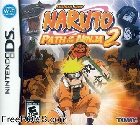 Naruto Path Of The Ninja 2 Nintendo Ds Rom Nds Rom