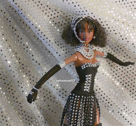 Whitney Houston My Custom Doll From The Movie The Bodyguard Were