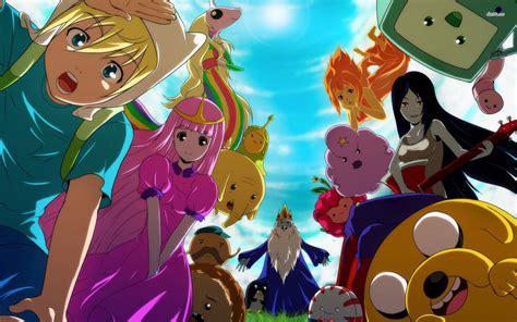 Hora De Aventuras Estilo Anime Adventure Time Wallpaper Adventure