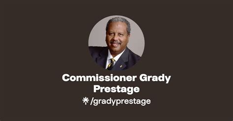 Commissioner Grady Prestage Facebook Linktree