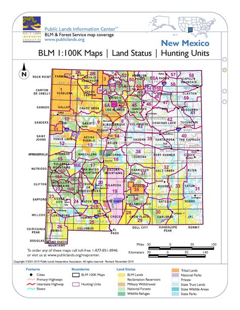 New Mexico Blm Maps Page 3 Public Lands Interpretive