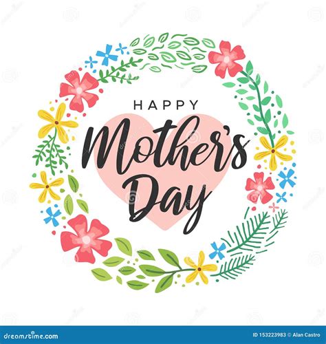 Happy Mothers Stock Illustrations Happy Mothers Stock