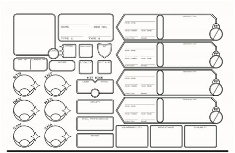 Pokemon Dnd E Character Sheet Images And Photos Finder Porn Sex Picture